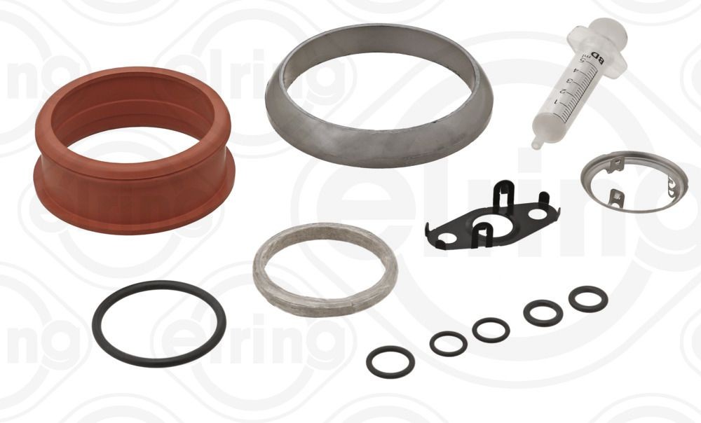 Original ELRING 6540905000 Mounting kit, charger 838.880 for MERCEDES-BENZ A-Class