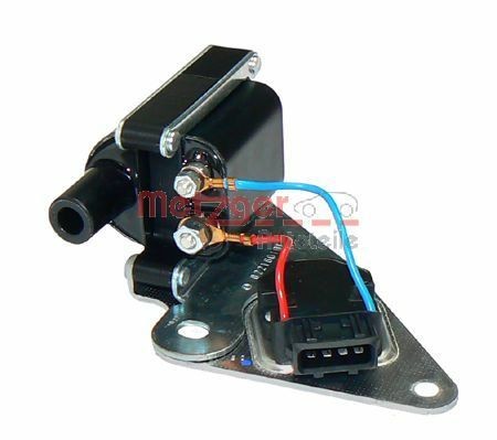 METZGER 0880066 Ignition coil 1-pin connector, with control unit, Connector Type M4