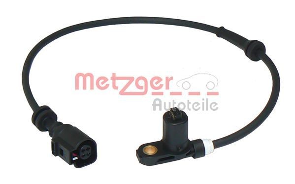 0900253 METZGER Wheel speed sensor SEAT Inductive Sensor, not prepared for wear indicator