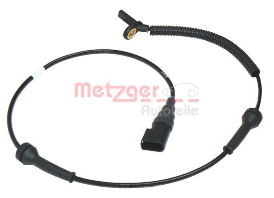 METZGER Front Axle, OE-part, 2-pin connector, 750mm Number of pins: 2-pin connector Sensor, wheel speed 0900299 buy
