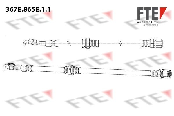 FTE 367E.865E.1.1 Brake hose 96 404 803