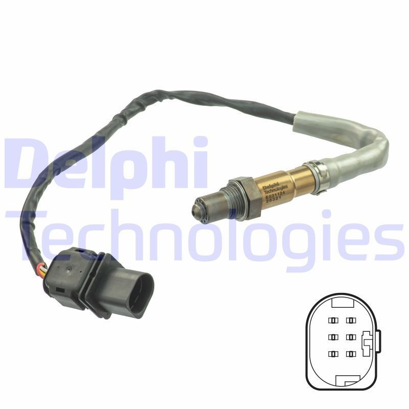 DELPHI ES21124-12B1 Lambda sensor 03L 906 262