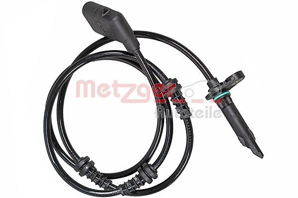 METZGER Front Axle Left, 2-pin connector, 960mm Length: 960mm, Number of pins: 2-pin connector Sensor, wheel speed 09001480 buy
