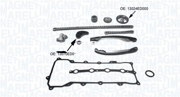 Renault TWINGO Cam chain 18110805 MAGNETI MARELLI 341500001290 online buy