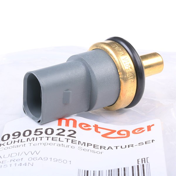 Original METZGER Coolant temp sensor 0905022 for VW TOURAN