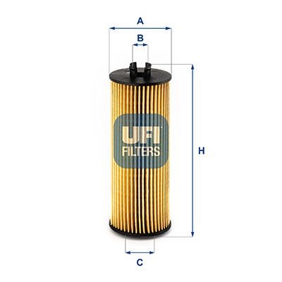 UFI 25.248.00 Oil filter K68079744AC