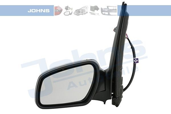 JOHNS Left, for electric mirror adjustment, Convex, Heatable, primed Side mirror 32 66 37-26 buy