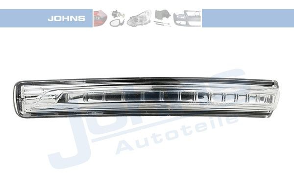 41 14 37-95 JOHNS Side indicators KIA Left Front, Exterior Mirror, without bulb holder, LED