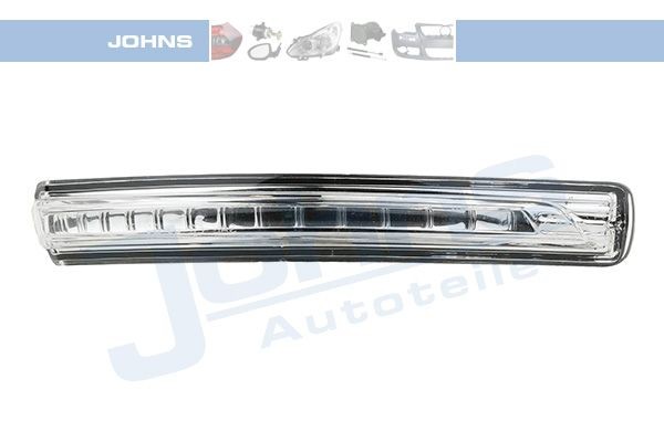 41 14 38-95 JOHNS Side indicators KIA Right Front, Exterior Mirror, without bulb holder, LED