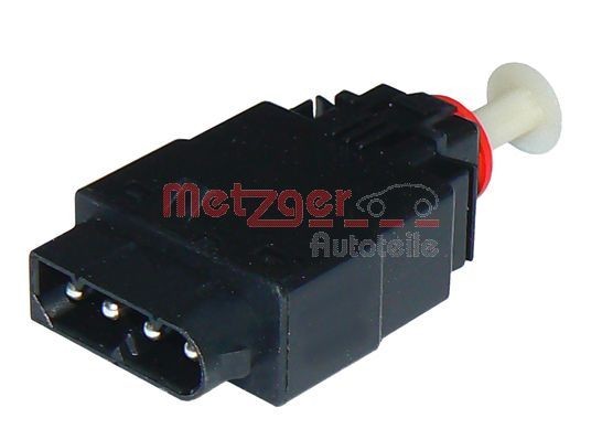 METZGER 0911077 Brake Light Switch Mechanical, 4-pin connector