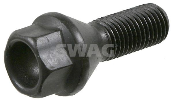 SWAG 33 10 2002 Wheel Bolt M12 x 1,5, Conical Seat F, 26 mm, 8.8, for light alloy rims, for steel rims, SW17, Steel