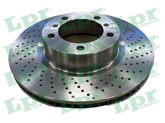 LPR 330x28mm, 5, perforated/vented Ø: 330mm, Num. of holes: 5, Brake Disc Thickness: 28mm Brake rotor P2038V buy