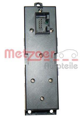 OEM-quality METZGER 0916007 Switch, window regulator