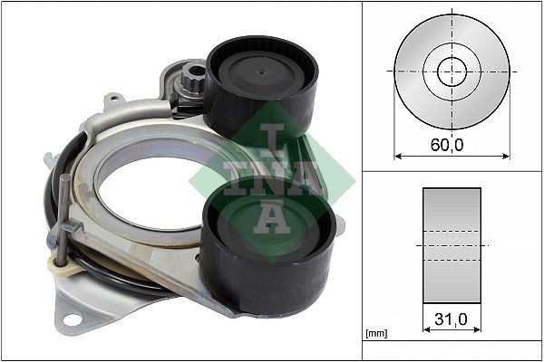 INA Belt Tensioner, v-ribbed belt 534 0793 10 buy