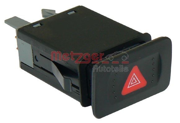 METZGER Switch, hazard light Golf 3 Convertible new 0916060