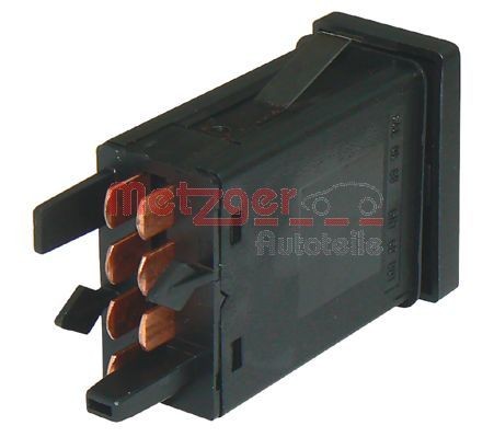 METZGER Hazard Light Switch 0916081 for VW PASSAT
