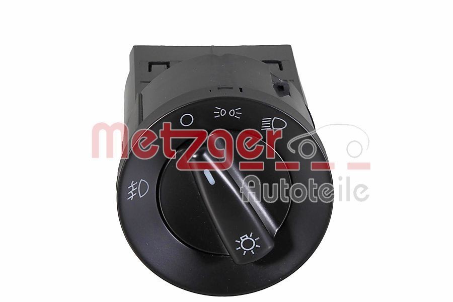 METZGER Headlight switch 0916088 Volkswagen SHARAN 2006