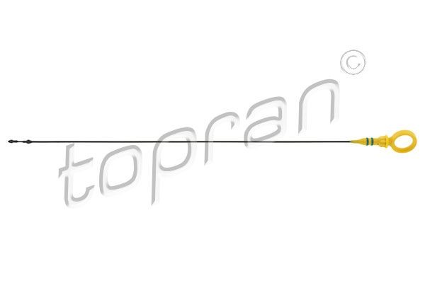 116 560 001 TOPRAN with gaskets/seals, yellow, GRP (Glass fibre Reinforced Plastic), PA 66 GF 30 Oil Dipstick 116 560 buy