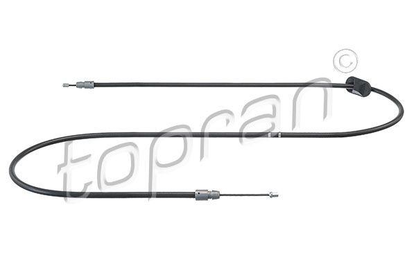 409 201 001 TOPRAN 409201 Brake cable Mercedes S211 E 280 3.0 231 hp Petrol 2009 price