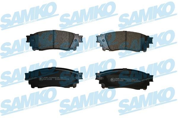 Lexus NX Brake pad set SAMKO 5SP2094 cheap