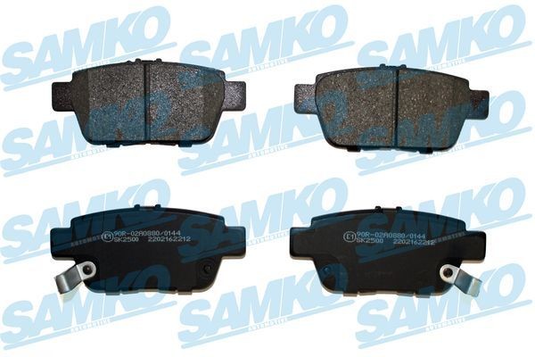 25243 SAMKO 5SP2212 Brake pad set 43022-SJC-A00