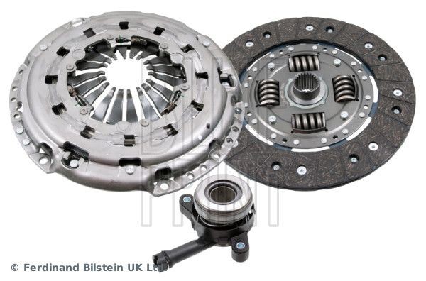 BLUE PRINT three-piece, with central slave cylinder, with synthetic grease, 241mm Ø: 241mm Clutch replacement kit ADBP300119 buy