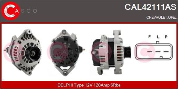 CASCO CAL42111AS Alternator CHEVROLET experience and price