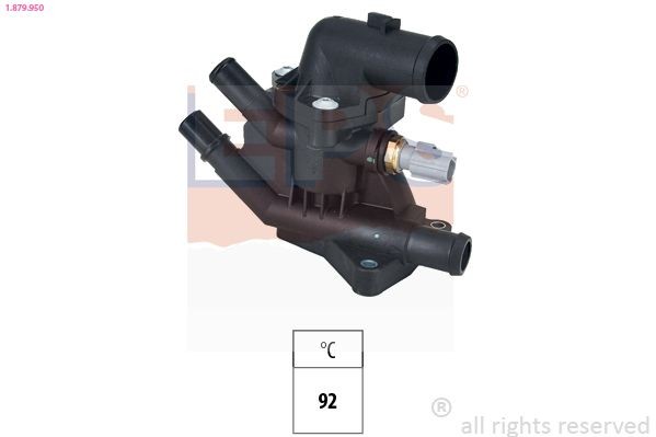 1.879.950 EPS Coolant thermostat DODGE Opening Temperature: 92°C, with seal