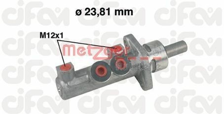 METZGER Brake master cylinder RENAULT ESPACE 3 (JE0) new 202-385