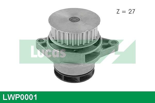 LUCAS Number of Teeth: 27, with belt pulley, for timing belt drive Water pumps LWP0001 buy