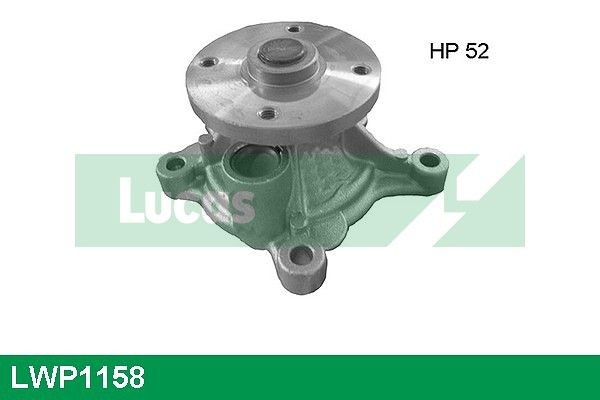 LUCAS LWP1158 Water pump 25100-2B010