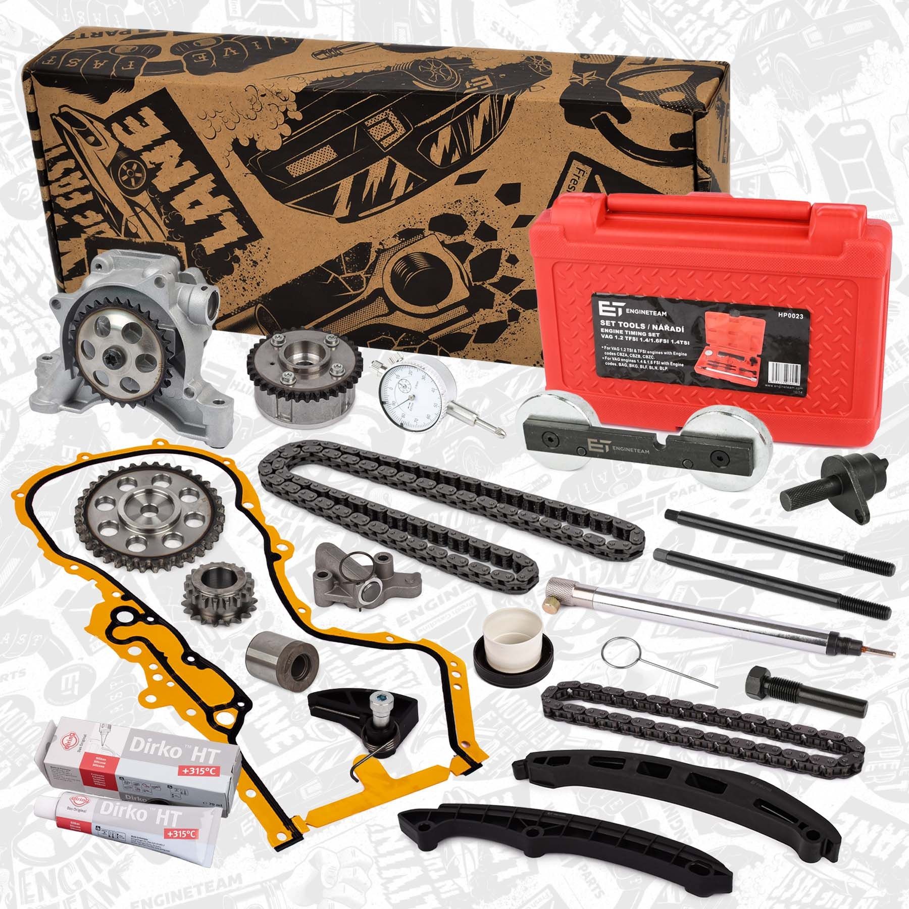 Great value for money - ET ENGINETEAM Timing chain kit RS0049VR12