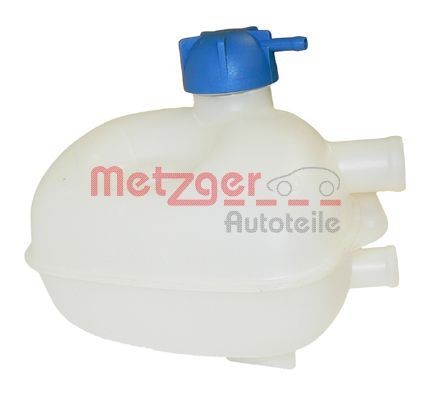 METZGER 2140005 Coolant expansion tank without coolant level sensor, with lid, with bore for sensor