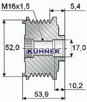 885567L Alternator Freewheel Clutch AD KÜHNER 885567L review and test