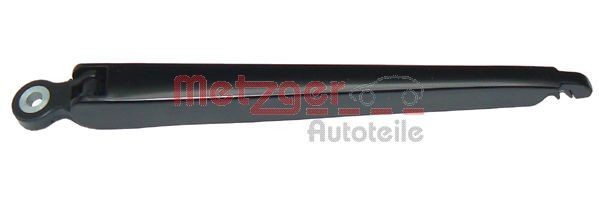 METZGER 2190014 Wiper Arm, windscreen washer Rear, without wiper blade, without cap
