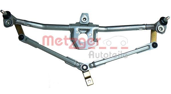 Original METZGER Windscreen wiper linkage 2190044 for AUDI A3