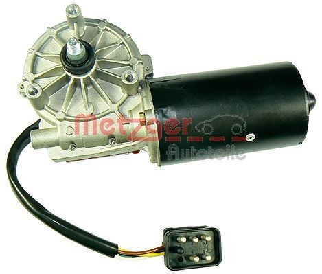 METZGER 2190504 Wiper motor 12V, Front, 40W, for left-hand drive vehicles