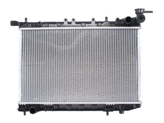 THERMOTEC D71004TT Engine radiator Plastic, Aluminium, for vehicles with/without air conditioning, 518 x 320 x 16 mm, Manual Transmission, Brazed cooling fins