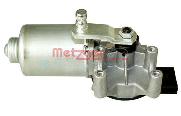 METZGER 2190527 Wiper motor 12V, Front, for left-hand drive vehicles