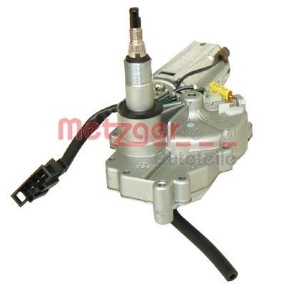 METZGER 2190533 Wiper motor 12V, Rear, with integrated washer fluid jet