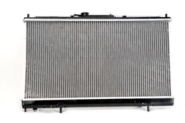 THERMOTEC D75005TT Engine radiator Aluminium, Plastic, for vehicles with/without air conditioning, 375 x 719 x 26 mm, Manual Transmission, Brazed cooling fins