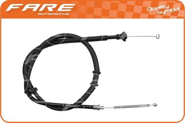 FARE SA Left, 1437/1178mm, Drum Brake Cable, parking brake 18124 buy