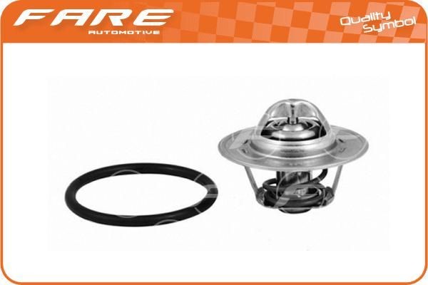 FARE SA Opening Temperature: 82°C, with seal ring, with thermostat Thermostat, coolant 21992 buy
