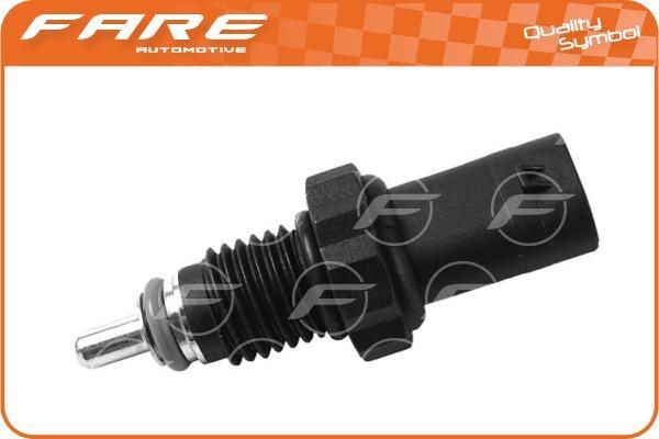 FARE SA black, with gaskets Number of connectors: 2, Number of pins: 2-pin connector Coolant Sensor 26614 buy