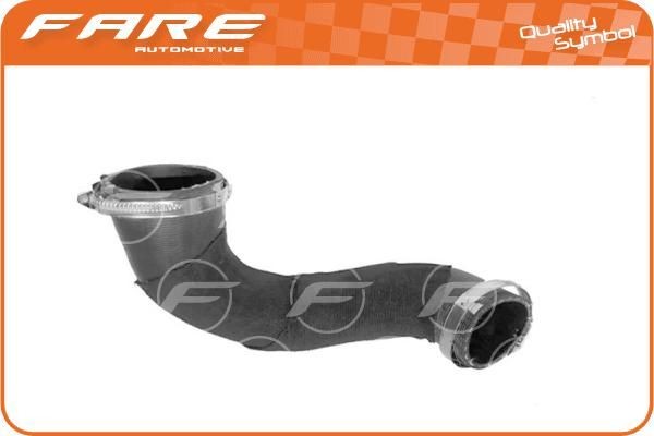 FARE SA 30287 Charger Intake Hose Rubber with fabric lining
