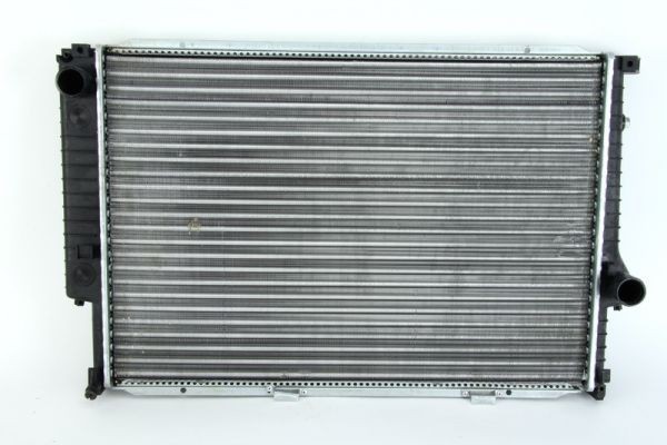 THERMOTEC D7B014TT Engine radiator Aluminium, Plastic, 650 x 438 x 32 mm, Manual Transmission, Automatic Transmission, Mechanically jointed cooling fins