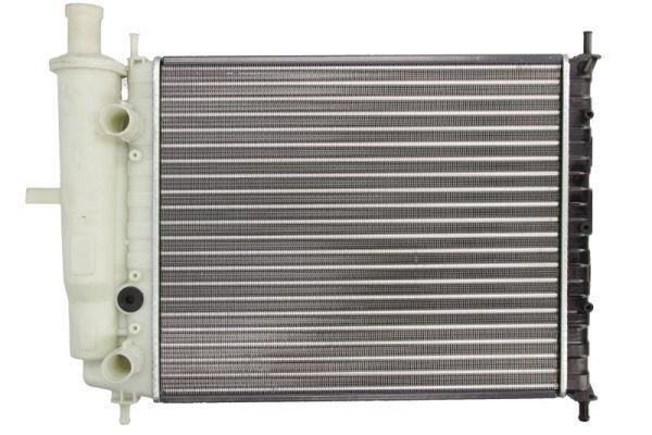 THERMOTEC Aluminium, Plastic, for vehicles without air conditioning, 480 x 414 x 34 mm, Manual Transmission, Mechanically jointed cooling fins Radiator D7F014TT buy