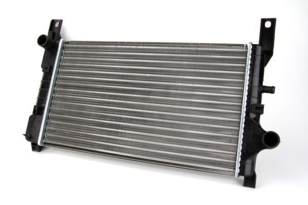 THERMOTEC D7G024TT Engine radiator Aluminium, Plastic, for vehicles without air conditioning, 322 x 500 x 34 mm, Manual Transmission, Mechanically jointed cooling fins