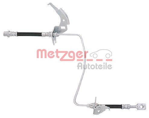 Opel ZAFIRA Flexible brake hose 1817063 METZGER 4119359 online buy