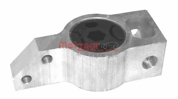 METZGER 52005308 Control Arm- / Trailing Arm Bush Front Axle, Lower, outer, Rubber-Metal Mount, for control arm